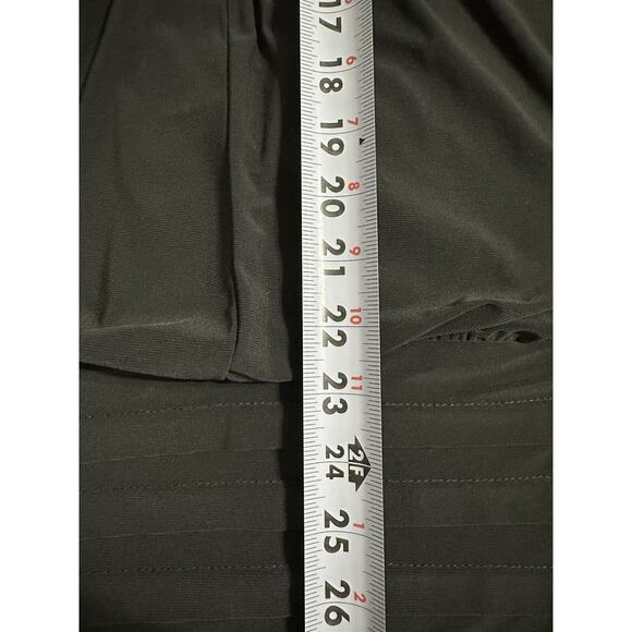 Xscape Womens Cocktail Party Dress Embellished Halter Neck Rushed Bottom Sz 4 - Picture 10 of 12